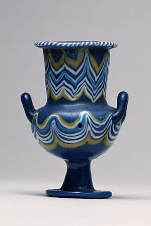 Egyptian - "Malqata Kateriskos" Vessel - Walters 4732 - Profile